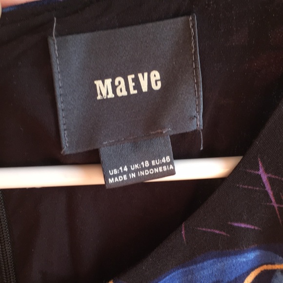 Anthro Maeve Elia Floral Party Dress - Picture 3 of 5